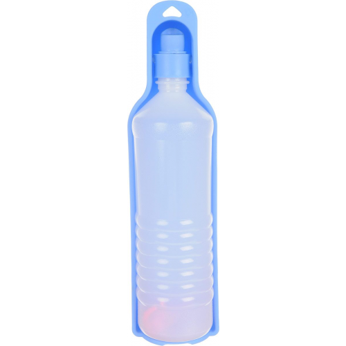 Поилка для животных GiGwi Дорожная бутылка, голубая, 750 мл