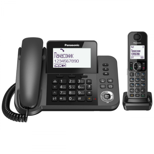 DECT телефон Panasonic KX-TGF310RUM Black