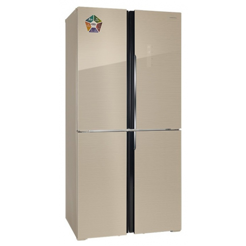 Холодильник Hiberg RFQ-490DX NFYM Beige
