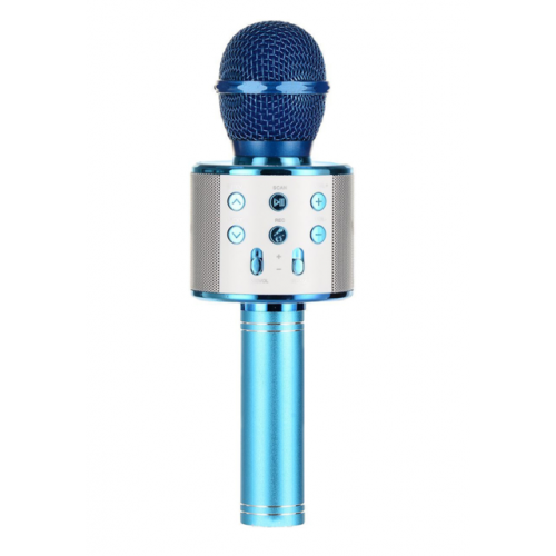 Микрофон-колонка NoBrand WS-858 Blue