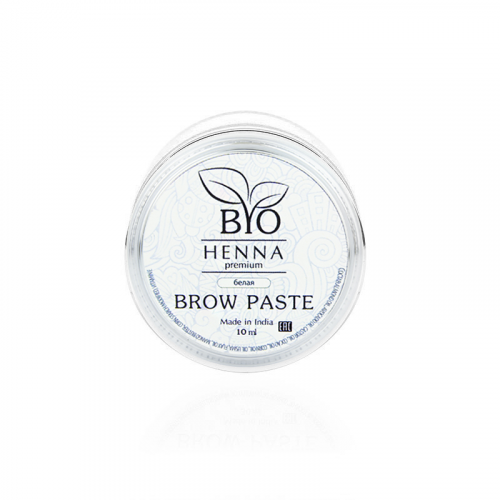 Паста для бровей Bio Henna Premium White BRP-4 10 гр