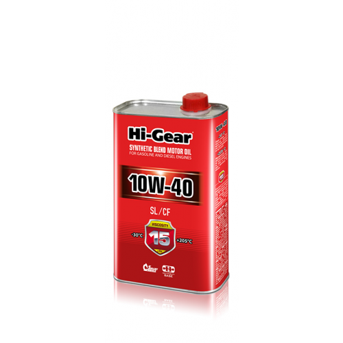 Моторное масло Hi-Gear SL/CF 10W40 1 л