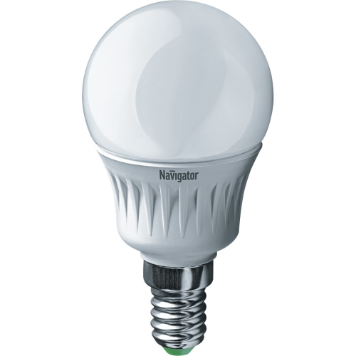 Эл,лампа Navigator LED G45-5-230-4K-E14
