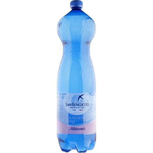 Вода минеральная San Benedetto naturale негазированная пластик 1.5 л 6 штук в упаковке