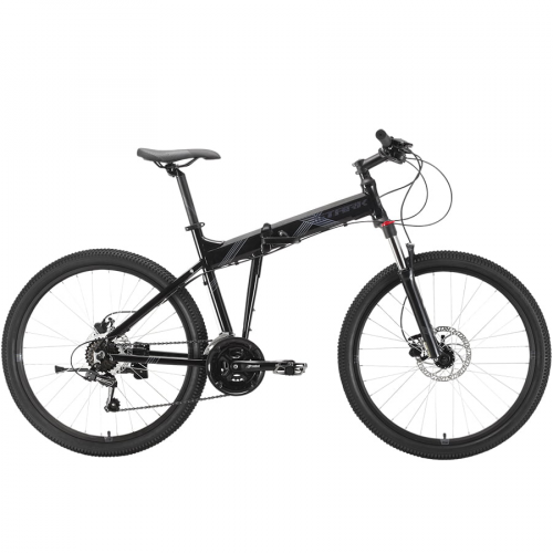 Велосипед Stark'21 Cobra 26.2 HD чёрный/серый 20"(HQ-0004848)