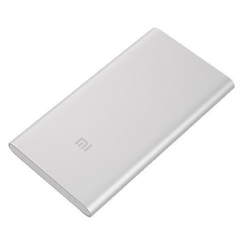 Внешний аккумулятор Xiaomi Mi Power Bank 2 Slim PLM10ZM 5000 mAh Silver