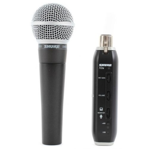 Микрофон Shure SM58-X2U Black/Silver