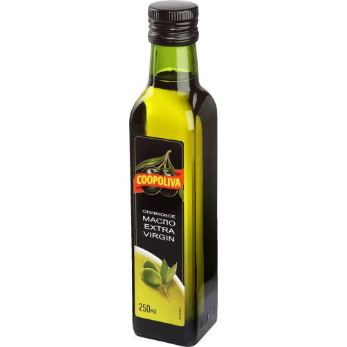 Масло оливковое Coopoliva нерафинированное extra virgin 250 мл