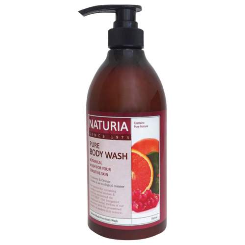 Гель для душа Evas Naturia Pure Body Wash Cranberry & Orange 750 мл