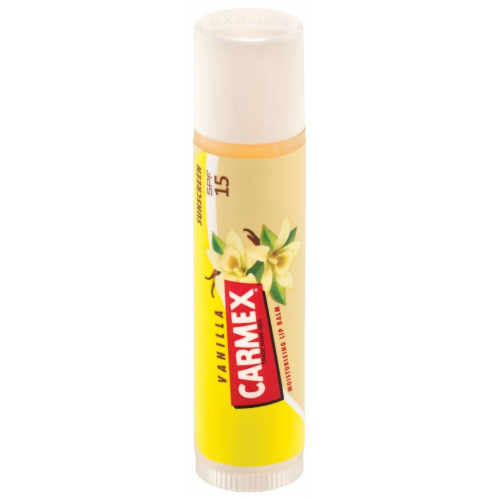 Бальзам для губ Carmex с ароматом ванили SPF15