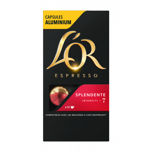 Капсулы L’OR Espresso Splendente для кофемашин Nespresso 10 капсул