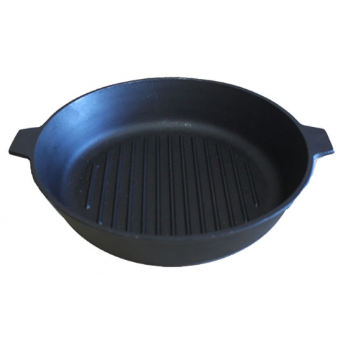 Сковорода для гриля Камская посуда 28 см черный ГУ8060