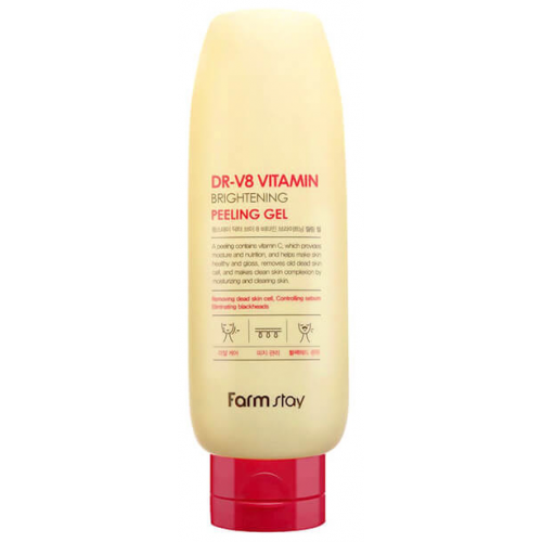 Пилинг для лица FarmStay DR-V8 Vitamin Brightening Peeling Gel 150 мл