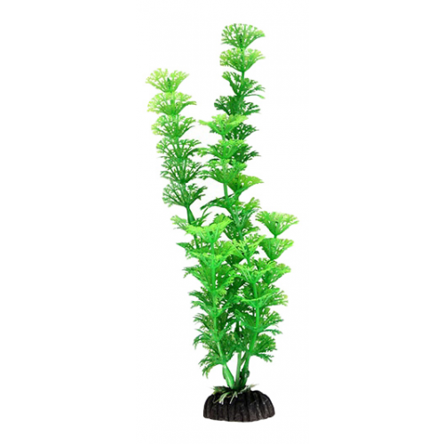 Искусственное растение для аквариума Laguna амбулия зеленая 30 см, пластик, керамика