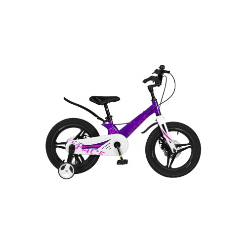 Детский двухколесный велосипед Maxiscoo Space 16" Делюкс , Фиолетовый
