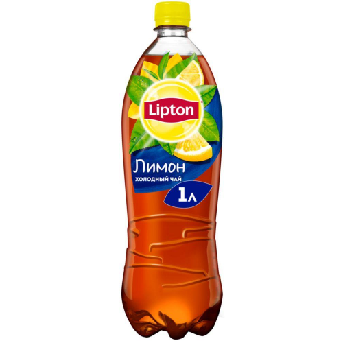 Чай черный Lipton лимон 1 л