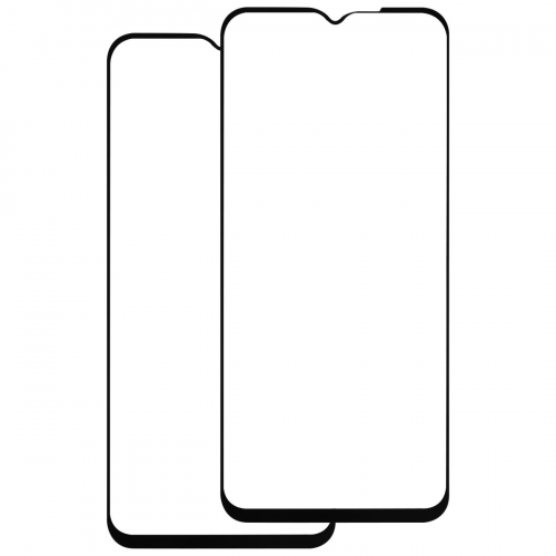 Защитное стекло для смартфона Realme C15 black Red Line (УТ000028514)