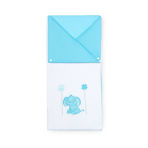 Одеяло-конверт Kidboo Elephants Blue