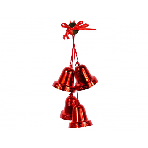 Елочная игрушка Snowhouse Колокольчик BL3-DL32R 32 см красный 1 шт