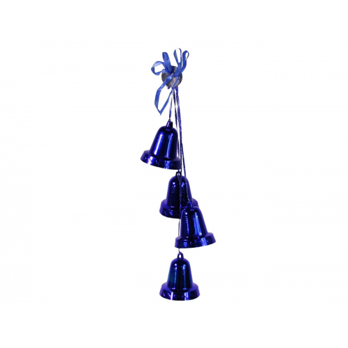 Елочная игрушка Snowhouse Колокольчик BL3-DL32B 32 см синий 1 шт