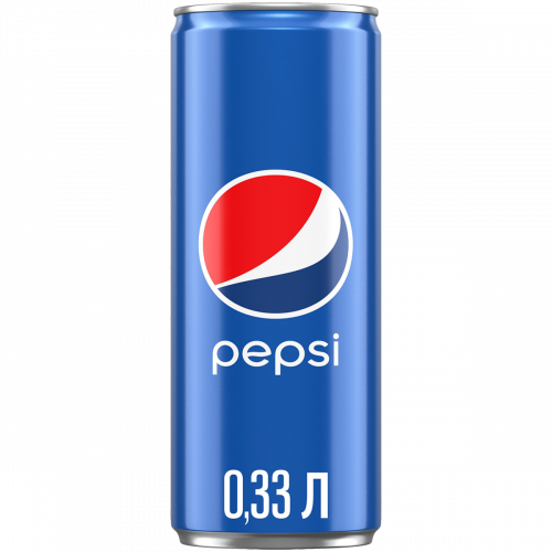Напиток газированный Pepsi жестяная банка 0.33 л