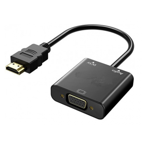 Переходник KS-is HDMI M to VGA F + Audio KS-426