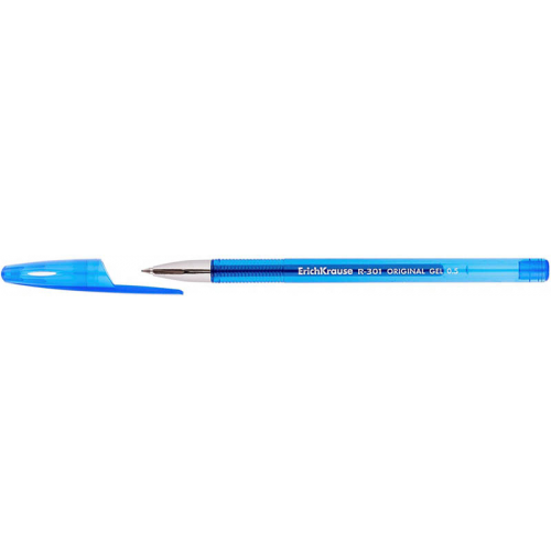 Ручка гелевая ErichKrause R-301 142861, черная, 0,5 мм, 1 шт