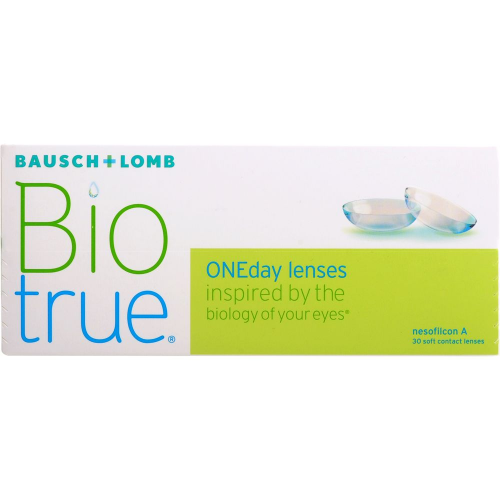 Контактные линзы Bausch & Lomb Biotrue Oneday 8,6 -3,00 30 шт