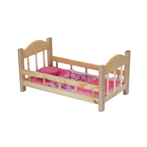 Деревянная кроватка для кукол №14 Засыпайка mimoplay-3077