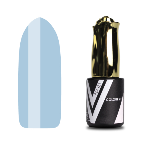 Топ Vogue Nails для гель-лака Colour голубой без эффектов без липкого слоя 10 мл