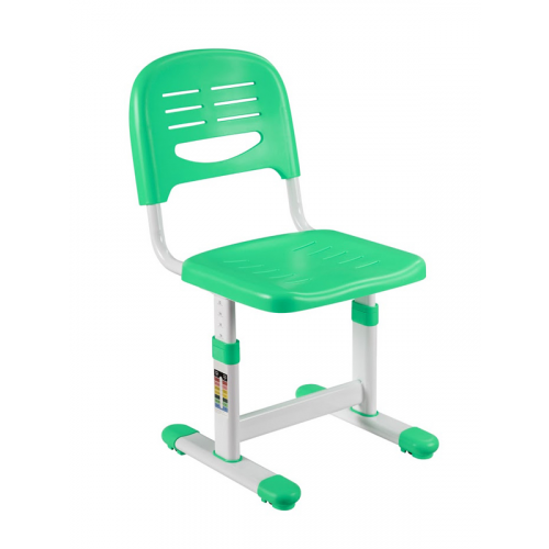 Детский стул FunDesk SST3 цвет каркаса: белый, цвет зеленый