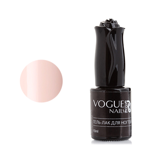 Гель-лак Vogue Nails цвета слоновой кости без эффектов плотный 10 мл
