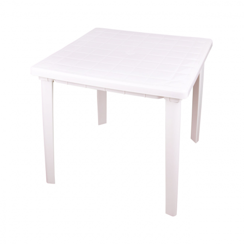 Стол для дачи Альтернатива М2593 white 80x80x74 см