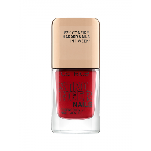 Лак для ногтей CATRICE, Stronger Nails Strengthening Nail Lacquer - 08.Solid Red