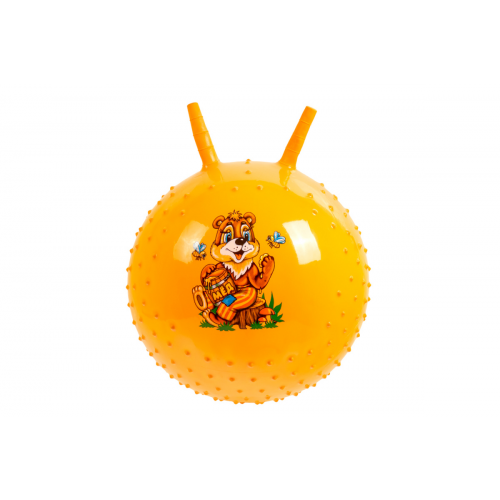 Детский массажный гимнастический мяч Bradex желтый DE 0541