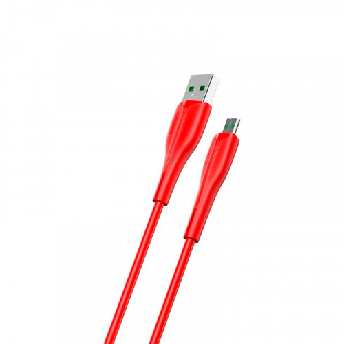 Кабель Usams SJ425 USB-Lightning Smart Power-off 1.2 м красный