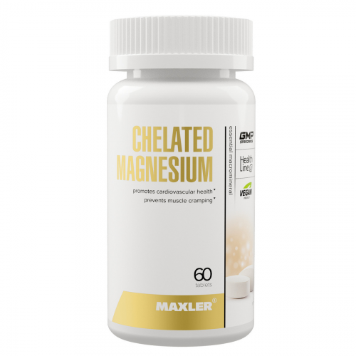 Магний Maxler Chelated Magnesium 60 таблеток