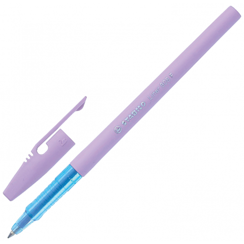 Ручка шариковая Stabilo Liner Pastel 808FP1041-6, синяя, 0,7 мм, 1 шт