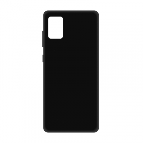 Чехол LuxCase для Galaxy A52, черный, 1,1 мм (62255)