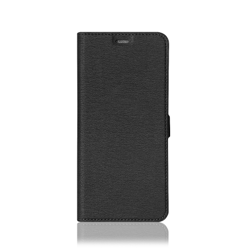 Чехол DF для Poco F3/ Xiaomi Redmi K40, черный с флипом