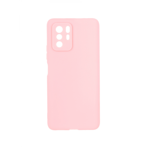 Чехол Soft для Xiaomi Poco X3 GT, Xiaomi Redmi Note 10 Pro 5G розовый с защитой камеры
