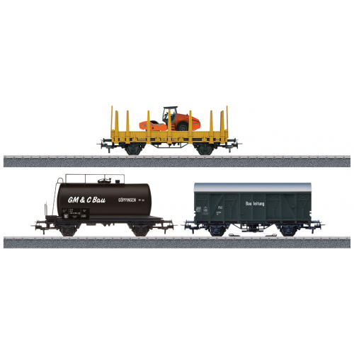 Дополнительный набор грузовых вагонов для железной дороги Стройплощадка, 044083