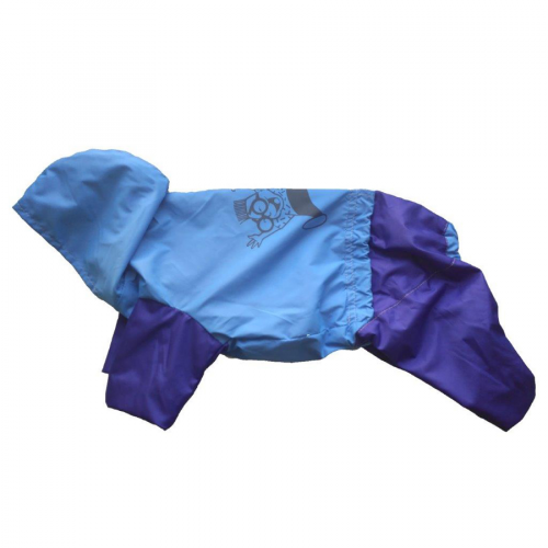 Комбинезон для собак ДОГ МАСТЕР , унисекс, синий, XL, длина спины 32 см