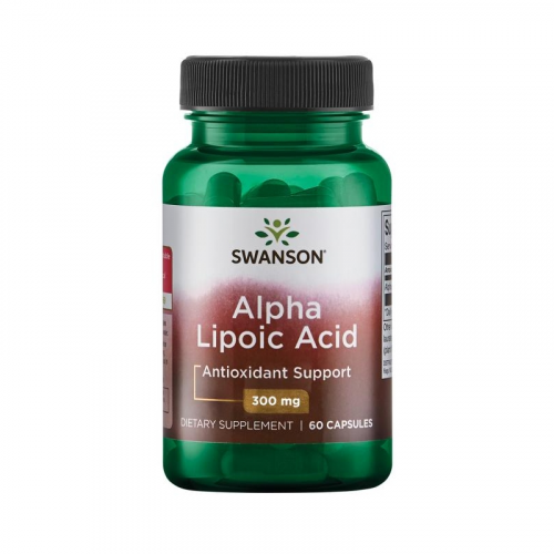 Альфа-липоевая кислота SWANSON Alpha Lipoic Acid капсулы 300 мг 60 шт