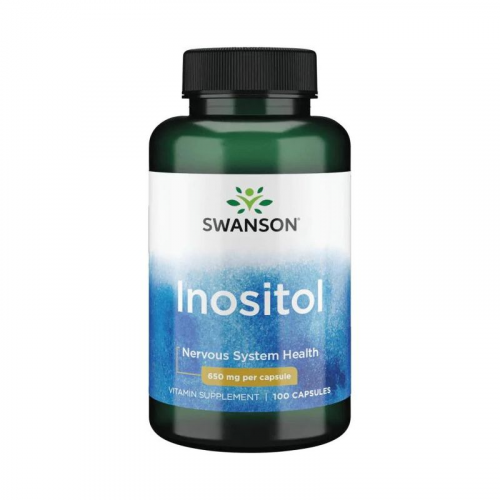 Инозитол SWANSON Inositol капсулы 650 мг 100 шт