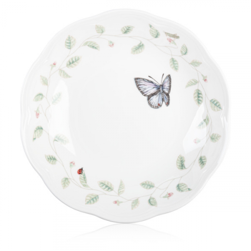 Тарелка суповая Lenox "Бабочки на лугу" 22,5см