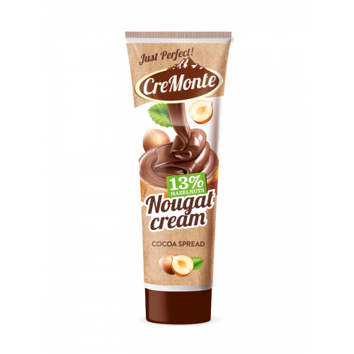 Паста CreMonte Cacao орехово-шоколадная с добавлением какао 13%, ореха туба 350 г