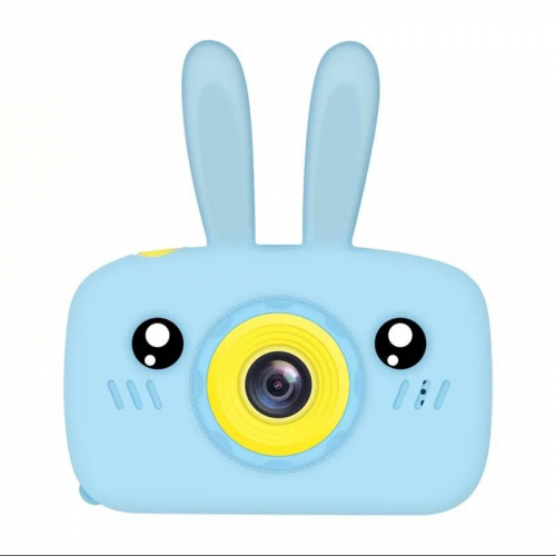 Детская цифровая камера Зайчик W0287D голубая
