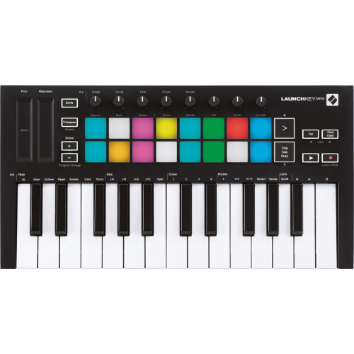 MIDI-клавиатура Novation Launchkey Mini MK3 (Black)