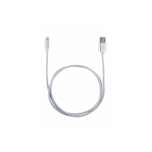 Кабель Energy ET-01 USB/Lightning, цвет - серебро